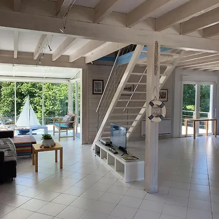 Maison En Bois Avec Vue Sur Etang De Sandun Guerande Exterior photo