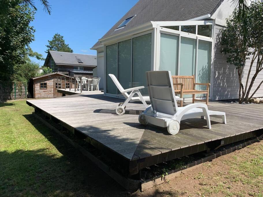 Maison En Bois Avec Vue Sur Etang De Sandun * Guerande